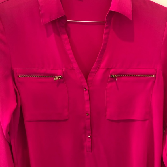 Express Pink Shirt Sz Medium - Picture 4 of 5